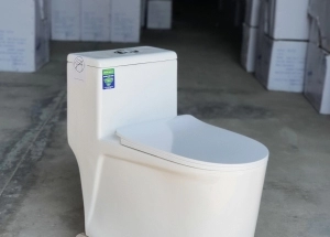 Mua Bồn Cầu Giá Rẻ Gò Vấp, Bồn cầu khối, Bệt 2 Khối