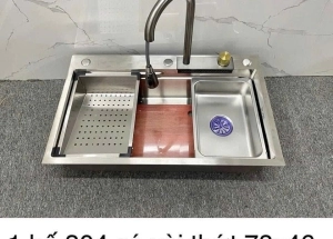 Chậu rửa chén inox 304 1 hộc đáng mua nhất tại HCM