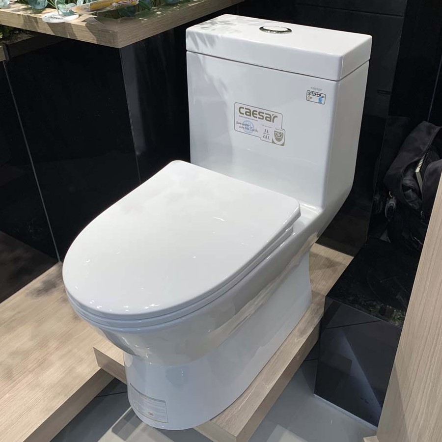 Bồn cầu Caesar 1 khối C1374