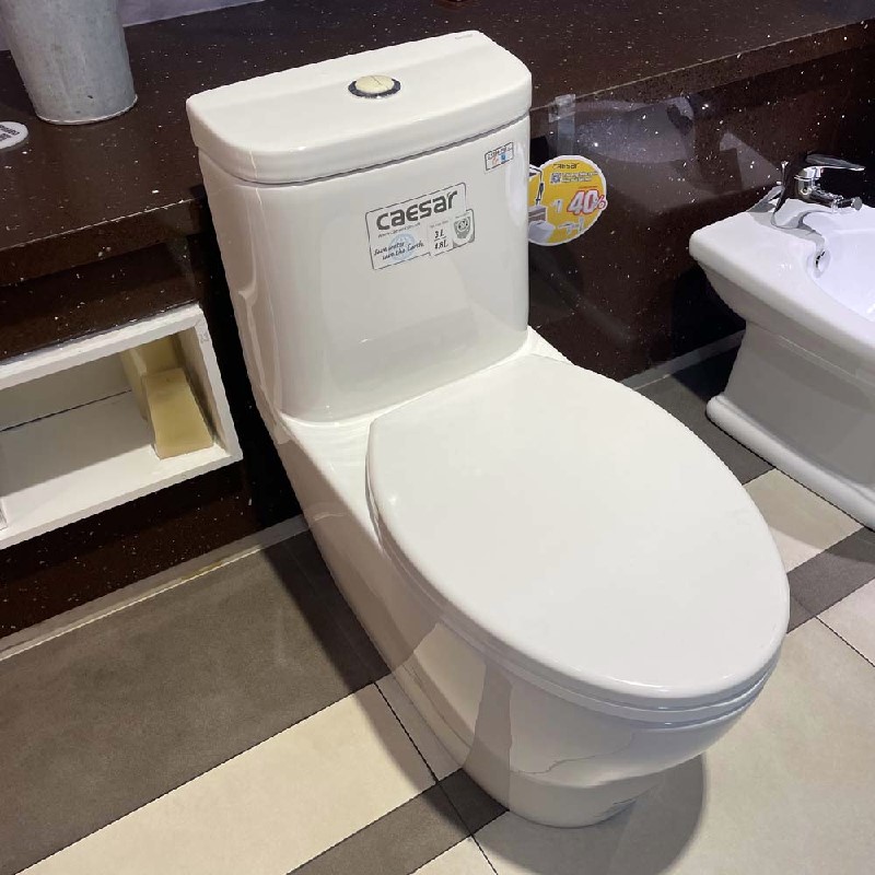 Bồn cầu Caesar 1 khối C1364