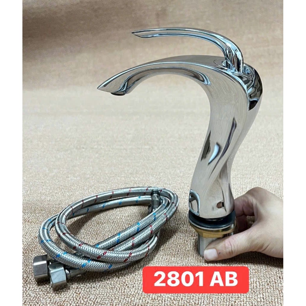 Vòi lavabo nóng lạnh Gabba 2801AB