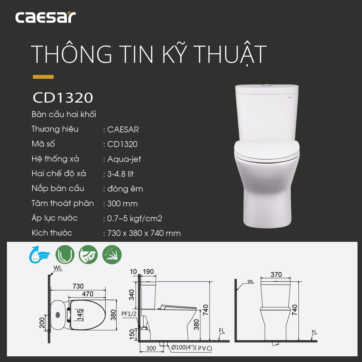 bản vẽ thông số kỹ thuật cd1320