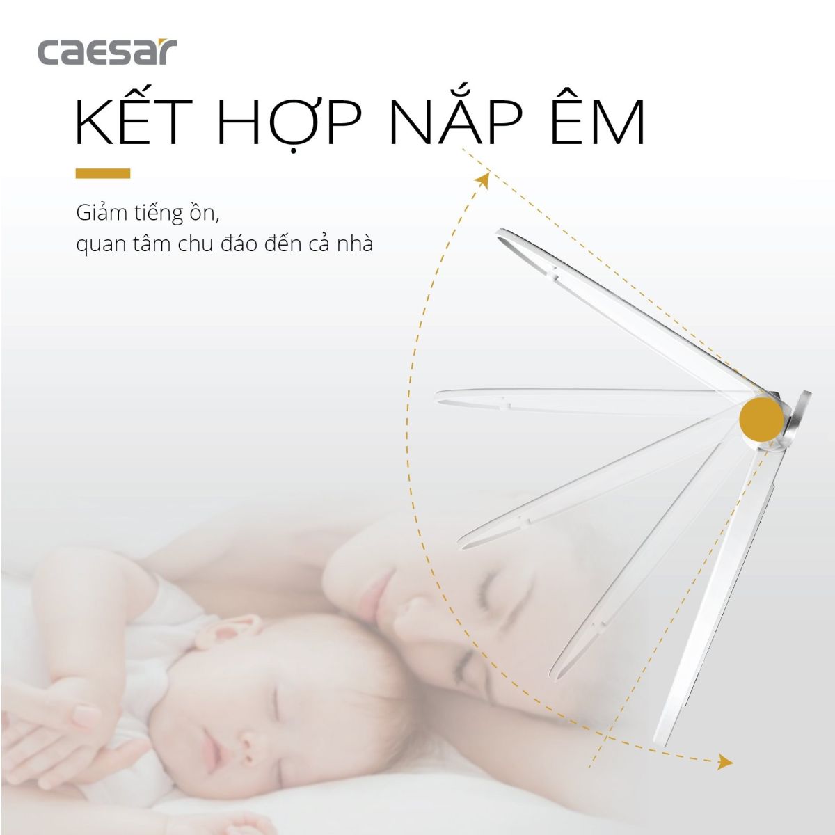 kết hợp nắp êm m221