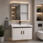 Tủ lavabo treo tường nhôm Gabba T2205