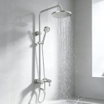 Sen cây tắm đứng nóng lạnh inox 304 Gabba 062