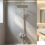 Sen cây tắm đứng nóng lạnh inox 304 Gabba 075