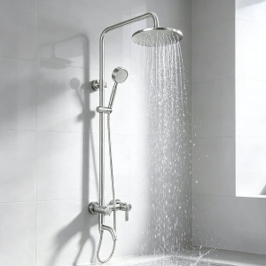 Sen cây tắm đứng nóng lạnh inox 304 Gabba 062