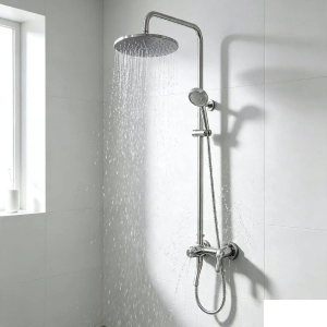Sen cây tắm đứng nóng lạnh inox 304 Gabba 066