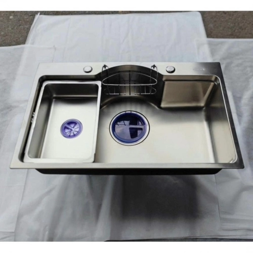 CHẬU RỬA CHÉN INOX 304 GABBA 7848HQ