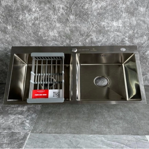 CHẬU RỬA CHÉN INOX 304 GABBA 8245S