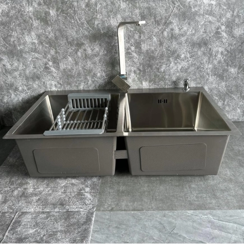 CHẬU RỬA CHÉN INOX 304 GABBA 8245S