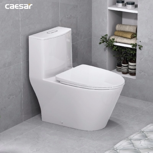 Bồn cầu Caesar C1363 liền khối