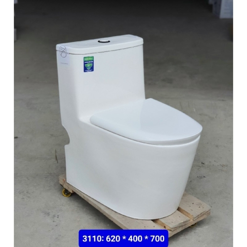 Bồn cầu 1 khối Gabba 3110 giá dưới 3 triệu