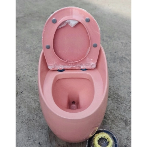 Bồn cầu trứng Gabba 8492 màu hồng giá rẻ