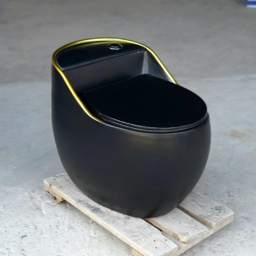 Bồn cầu trứng Gabba 9218 màu đen
