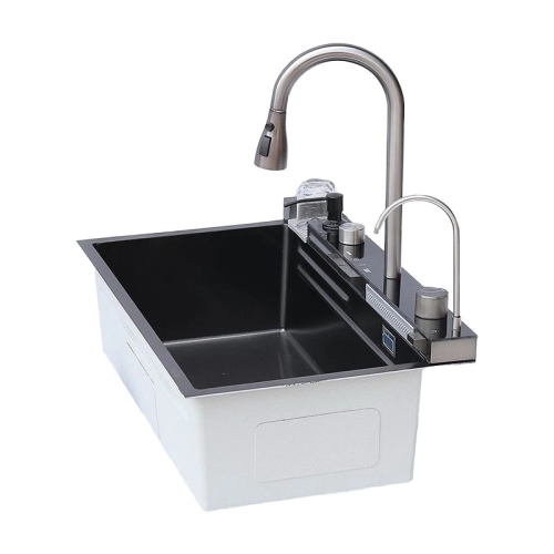 Chậu rửa chén inox 304 cao cấp Gabba 8046AWFB 5 phím