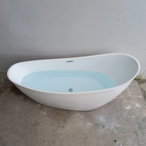 Bồn tắm nằm bán nguyệt nhựa Acrylic Gabba GB-14