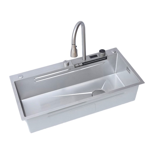 Bồn rửa chén inox 304 1 ngăn lớn Gabba 9046VRD