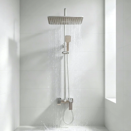 Sen cây tắm đứng nóng lạnh inox 304 Gabba 021