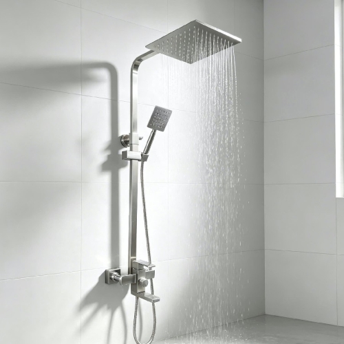 Sen cây tắm đứng nóng lạnh inox 304 Gabba 039