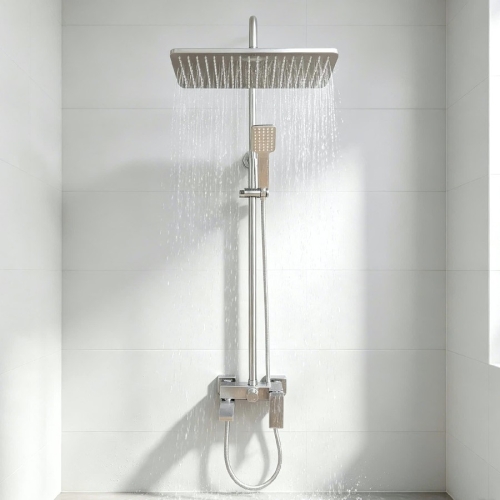 Sen cây tắm đứng nóng lạnh inox 304 Gabba 040
