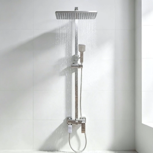 Sen cây tắm đứng nóng lạnh inox 304 Gabba 041