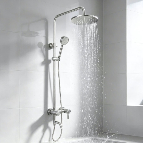 Sen cây tắm đứng nóng lạnh inox 304 Gabba 062
