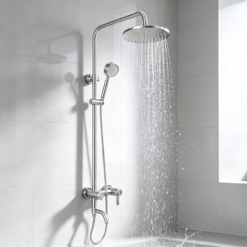 Sen cây tắm đứng nóng lạnh inox 304 Gabba 062