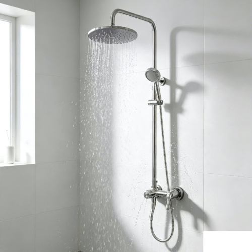 Sen cây tắm đứng nóng lạnh inox 304 Gabba 066