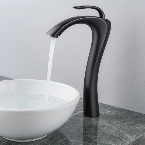 Vòi lavabo nóng lạnh Gabba 2801BX thân cao