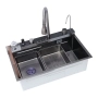 Chậu rửa chén inox 304 cao cấp Gabba 7546AWFB