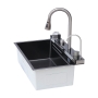 Chậu rửa chén inox 304 cao cấp Gabba 8046AWFB 5 phím