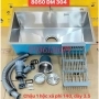 Chậu rửa chén inox 304 1 ngăn Gabba 8050DM