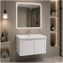 Bộ tủ lavabo treo tường Gabba T1103C nhựa PVC