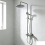 Sen cây tắm đứng nóng lạnh inox 304 Gabba 066