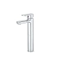 Vòi lavabo nóng lạnh Caesar B551CU